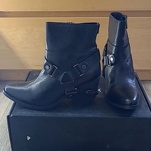 RUDSAK leather boots, ladies, black